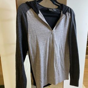 Armani Exchange Zip Up Hoodie